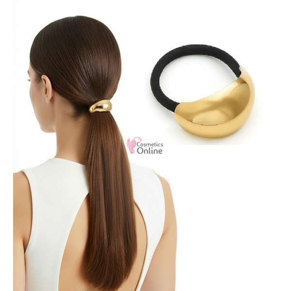 Inel pentru prins parul din metal model DMX01TT Auriu